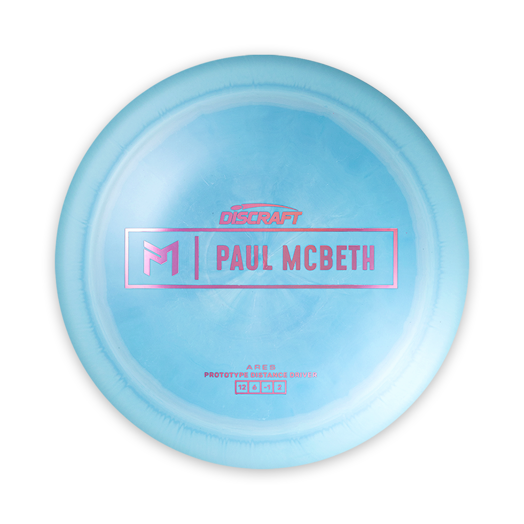 Pre-Order the Discraft + Paul McBeth Prototype Ares