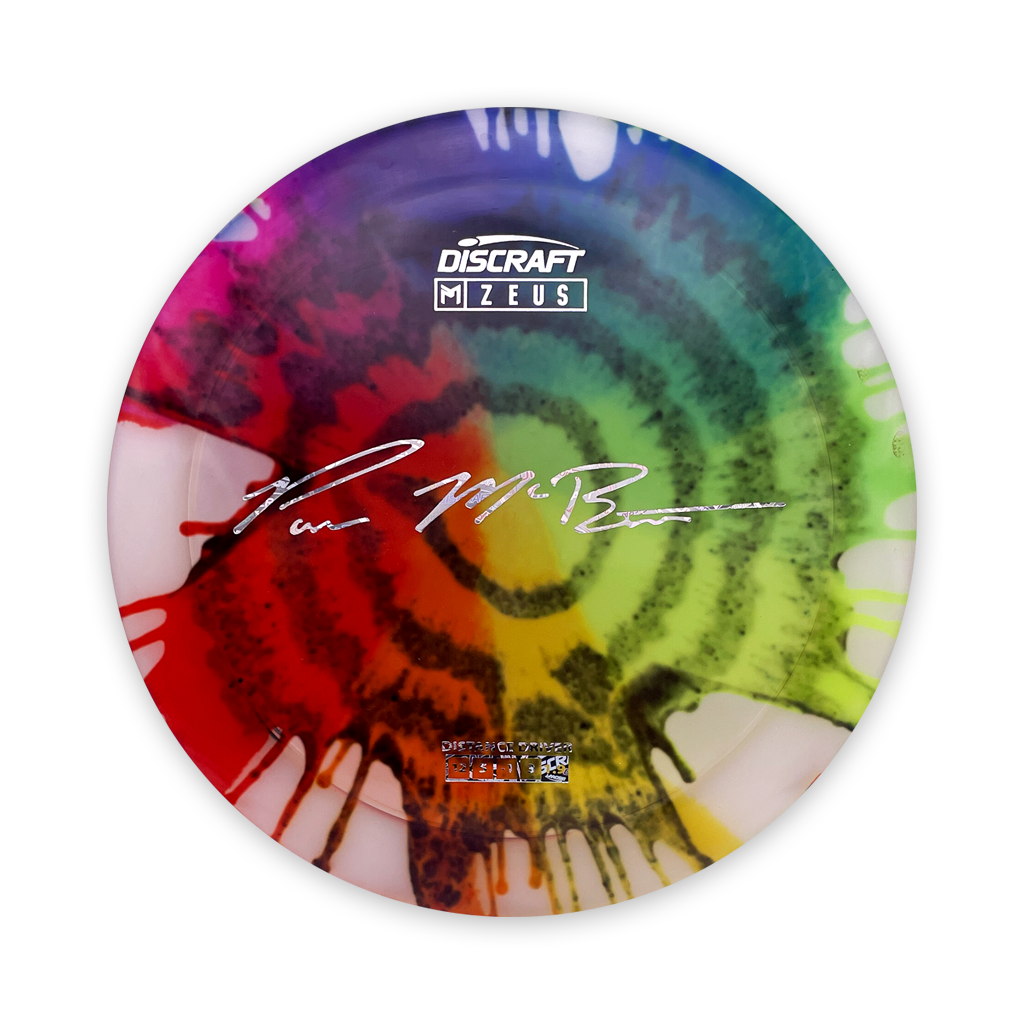 Discraft Paul McBeth Signature Fly Dye Zeus