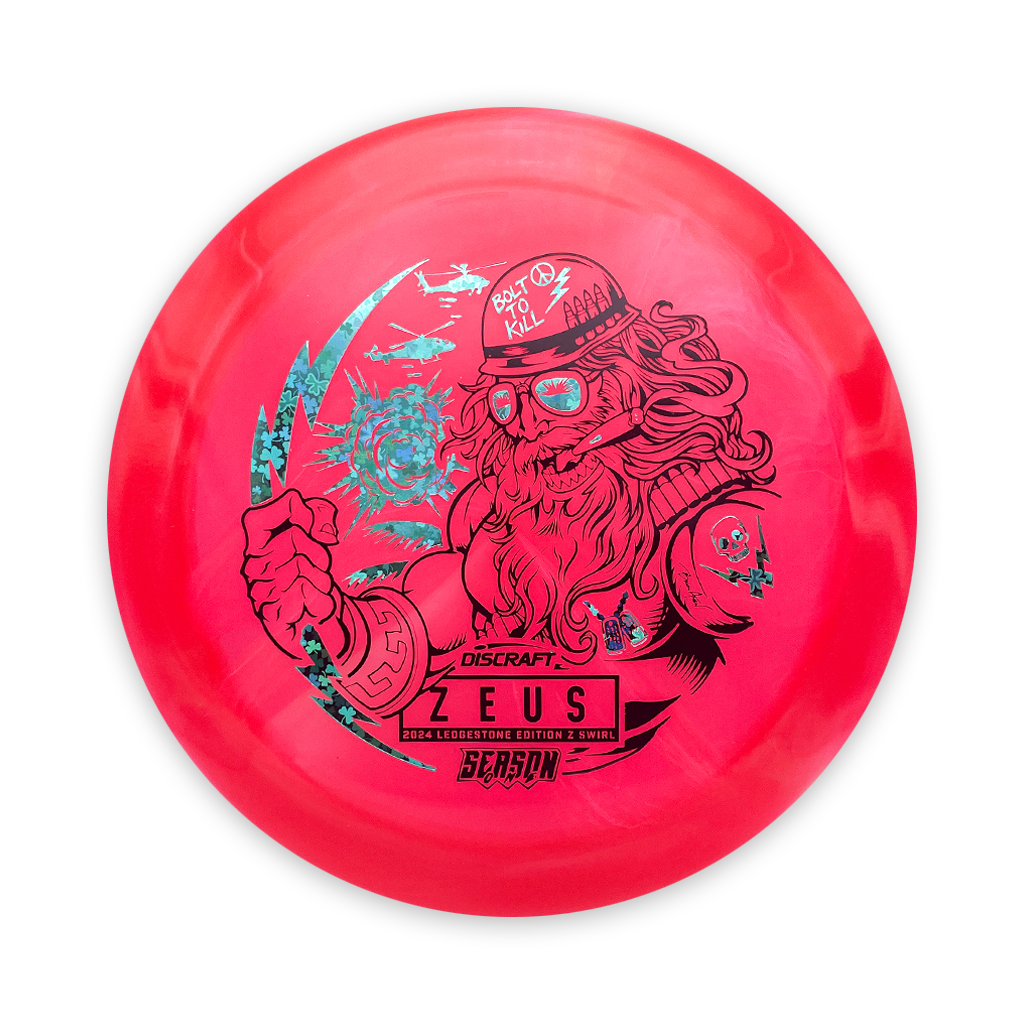Ledgestone 2024 Discraft Z Swirl Zeus