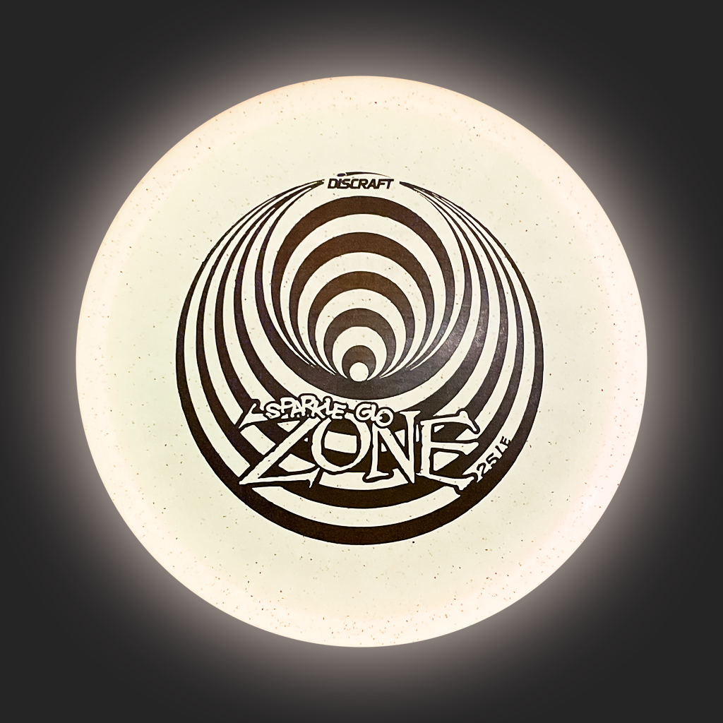 Ledgestone 2025 Discraft Z Glo Sparkle Zone - Glowing