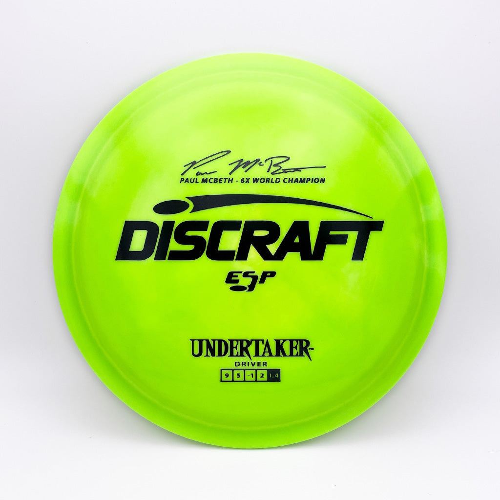 Discraft Paul McBeth 6X Signature ESP Undertaker