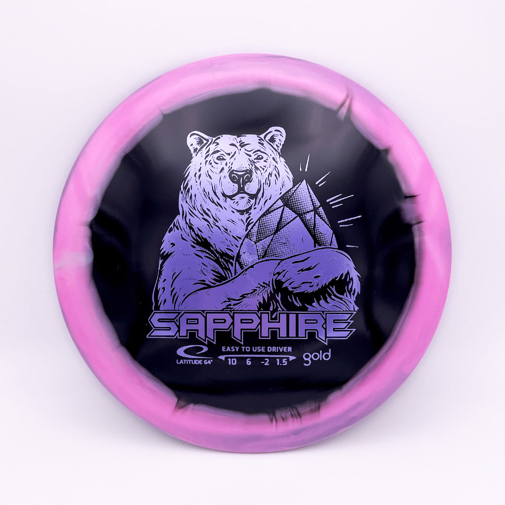 Latitude Gold Orbit Sapphire
