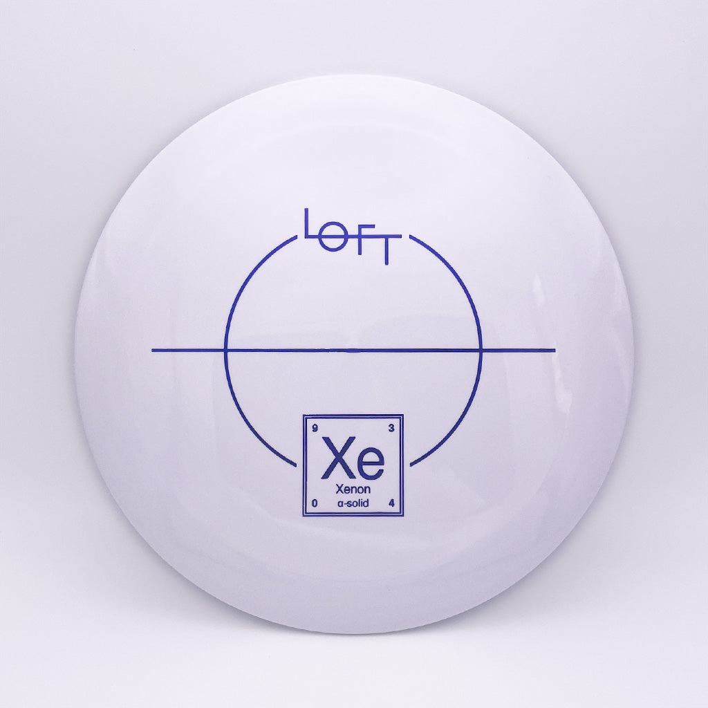 Alpha-Solid Xenon