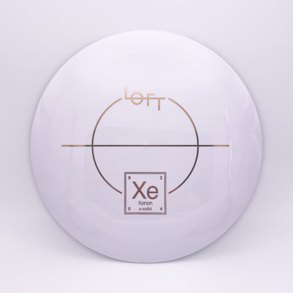 Alpha-Solid Xenon