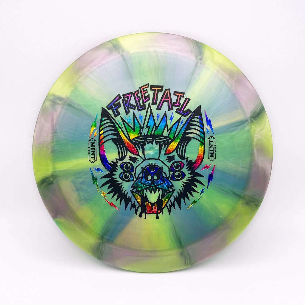 Mint Discs Sublime Swirl Freetail with Four Eyes Stamp