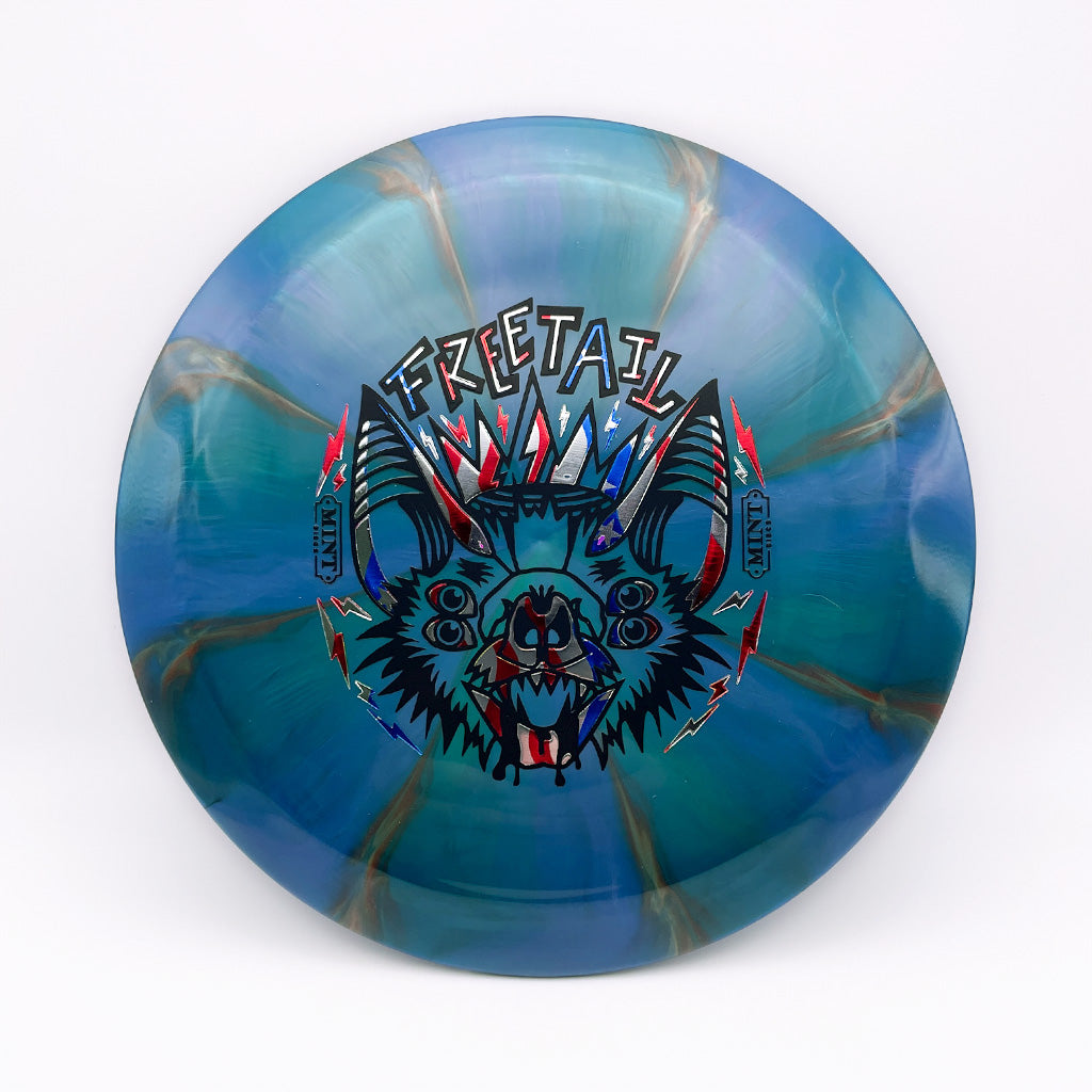 Mint Discs Sublime Swirl Freetail with Four Eyes Stamp