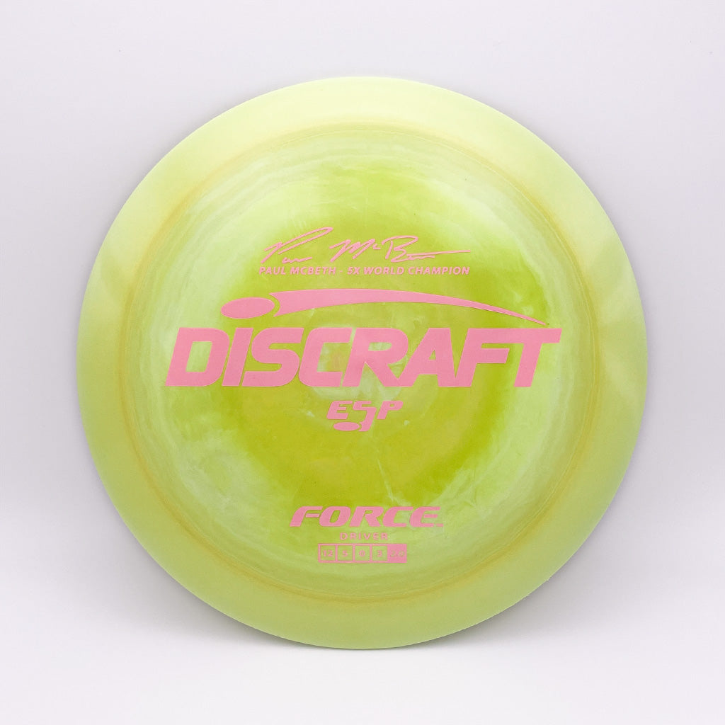 Discraft ESP Force - Paul McBeth 5X World Champion Signature Series