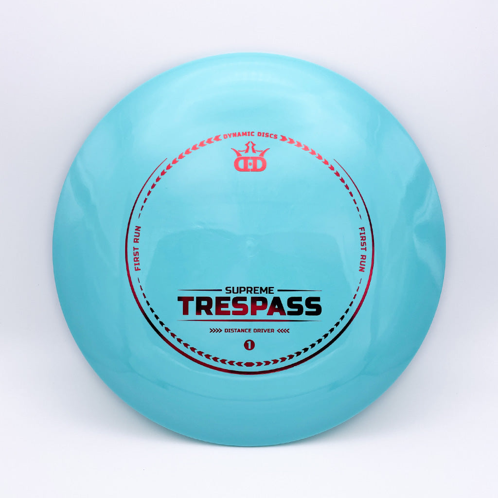 Dynamic Discs First Run Supreme Trespass