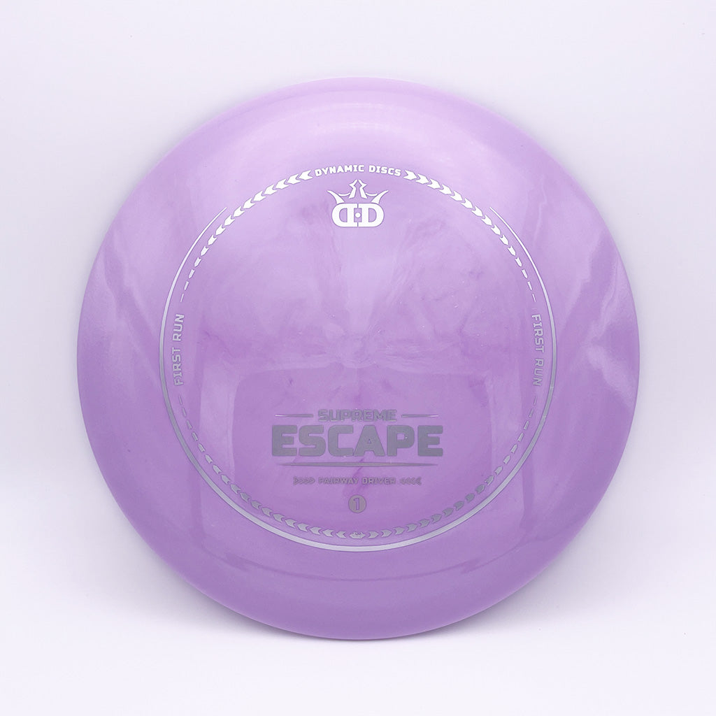 Dynamic Discs Supreme Escape First Run