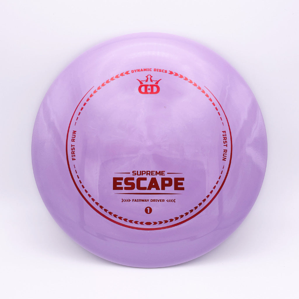 Dynamic Discs Supreme Escape First Run