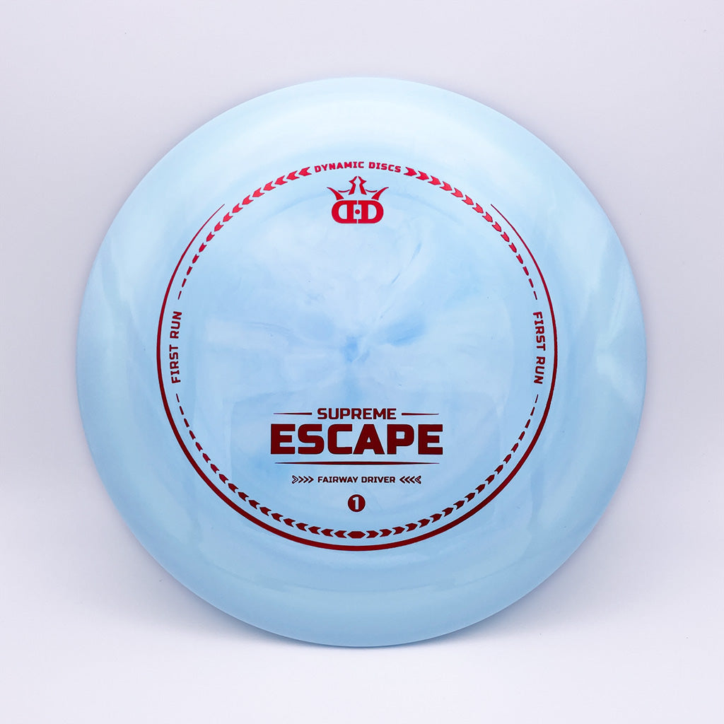 Dynamic Discs Supreme Escape First Run