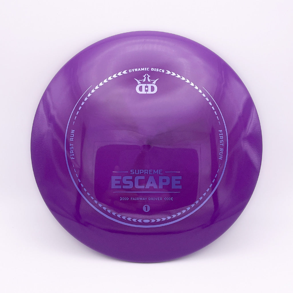 Dynamic Discs Supreme Escape First Run
