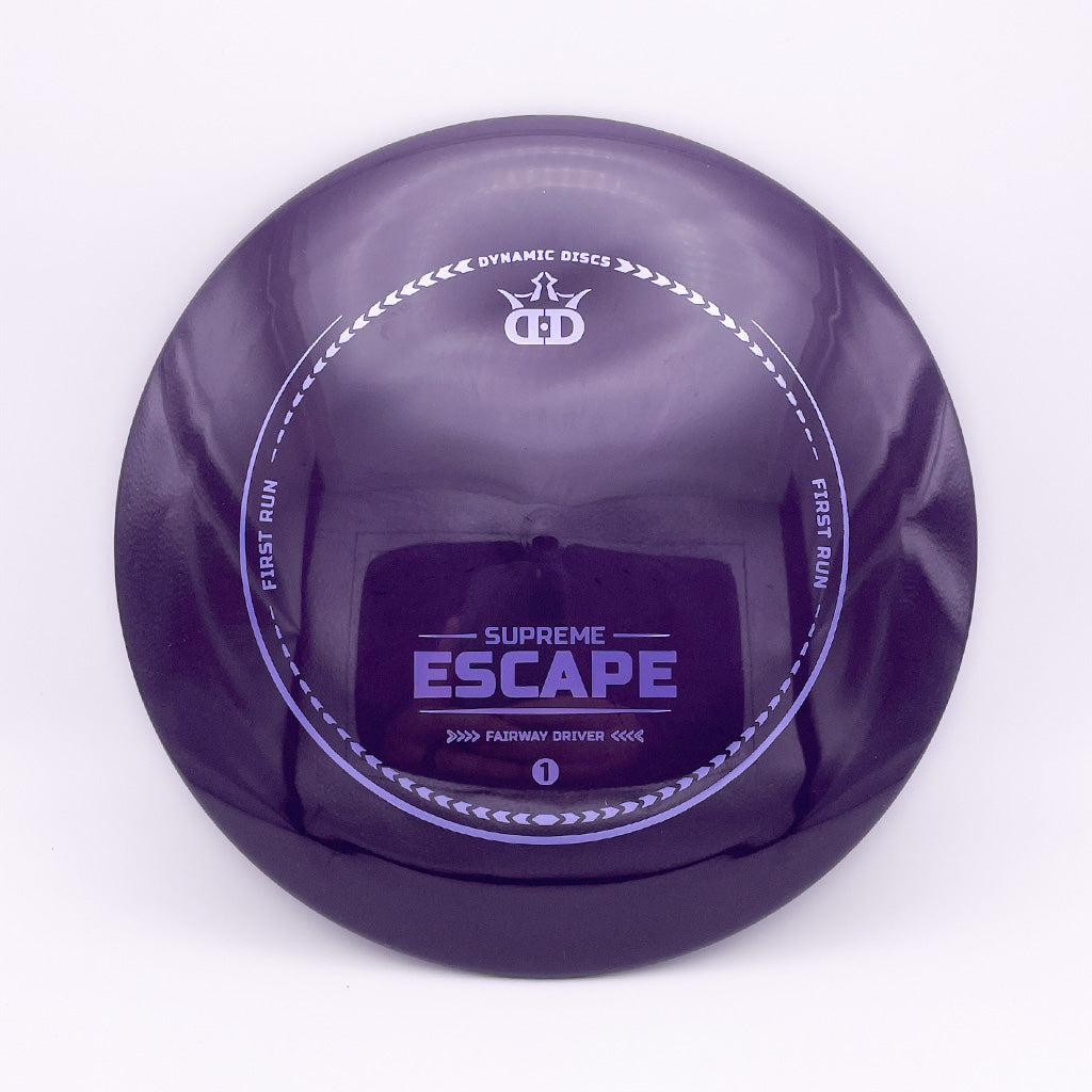 Dynamic Discs Supreme Escape First Run
