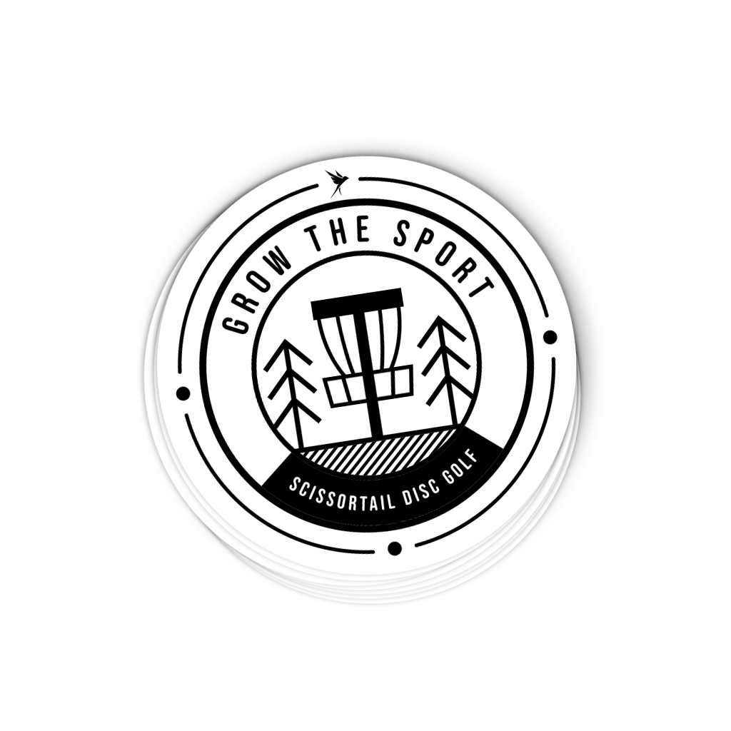 Grow The Sport Badge Sticker