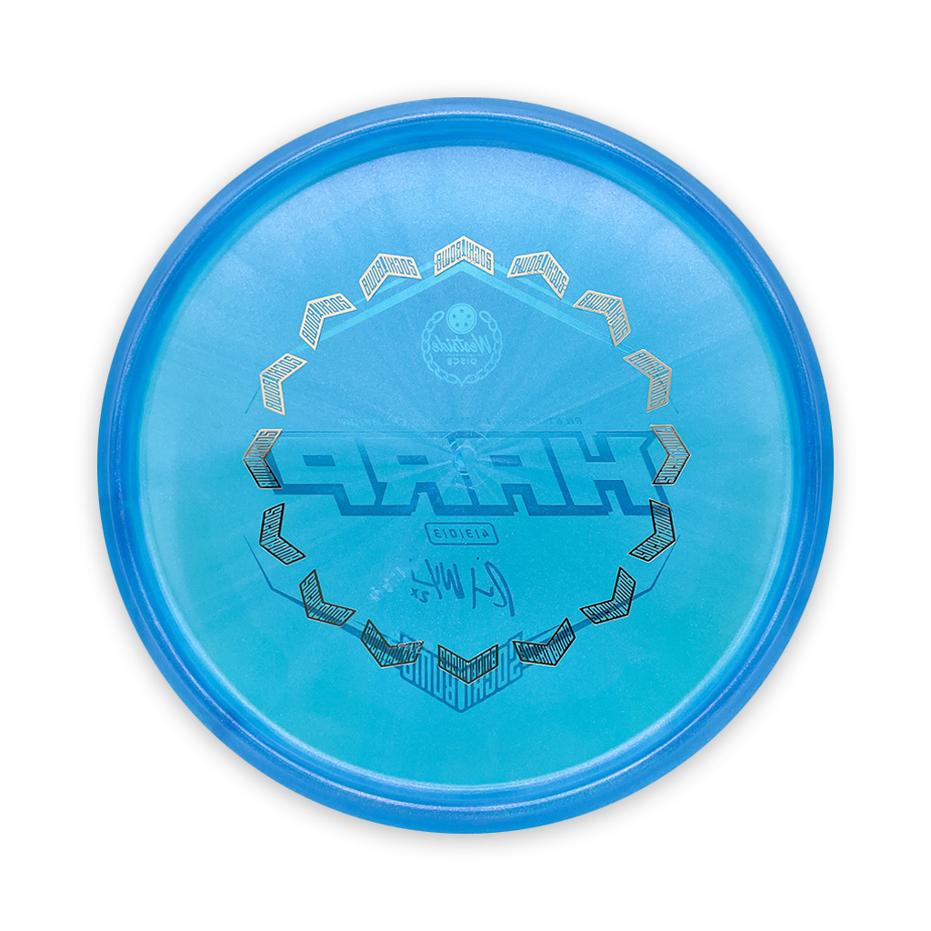 Westside Discs VIP Ice Glimmer Harp with Sockibomb Bottom Stamp