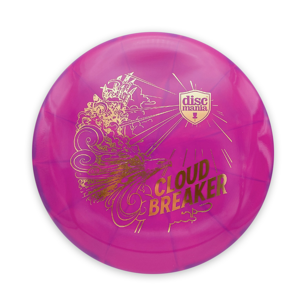 Discmania Lux Vapor Link with Cloud Breaker Stamp