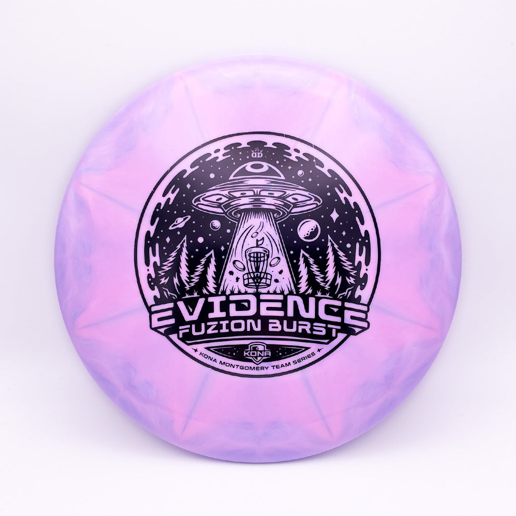 Dynamic Discs Kona Montgomery Fuzion Burst Evidence