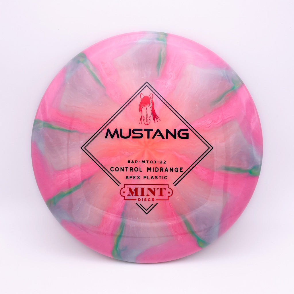 Mint Discs Swirly Apex Mustang