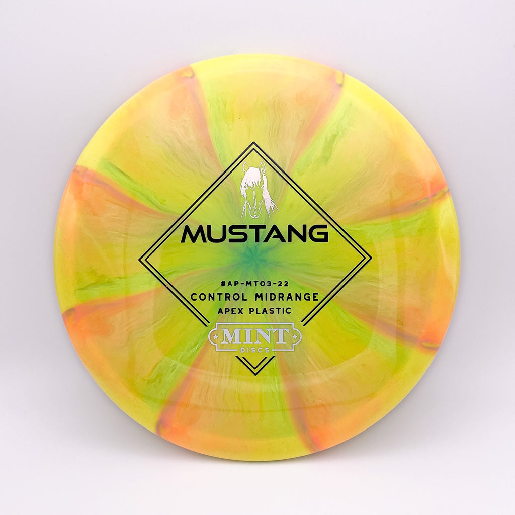Mint Discs Swirly Apex Mustang