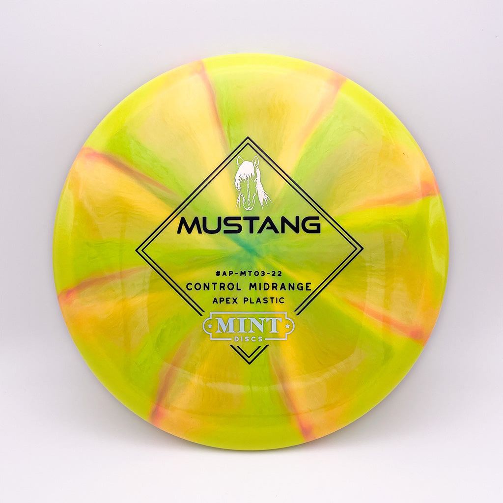 Mint Discs Swirly Apex Mustang