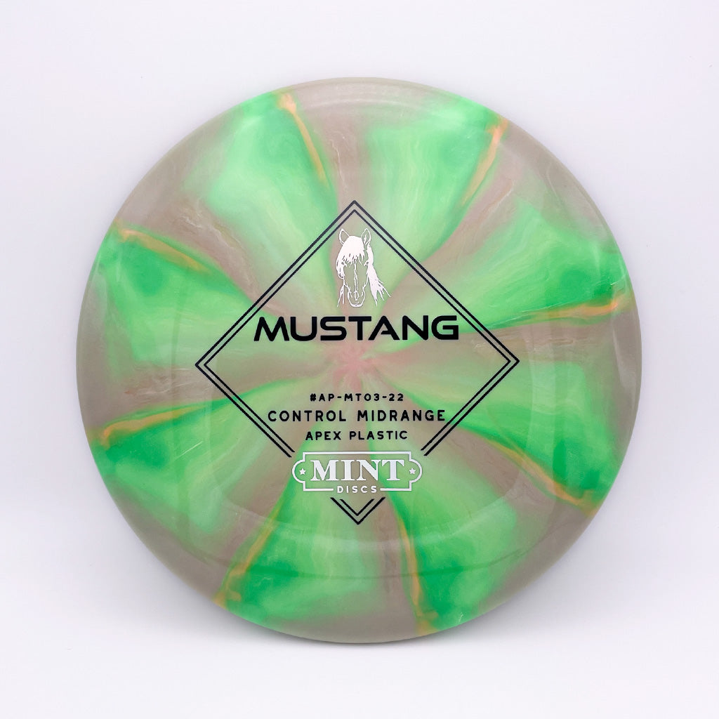 Mint Discs Swirly Apex Mustang