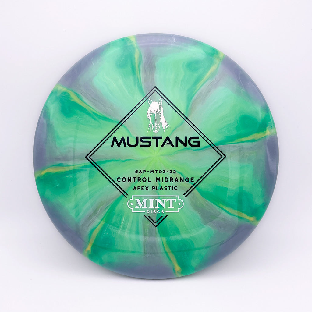 Mint Discs Swirly Apex Mustang