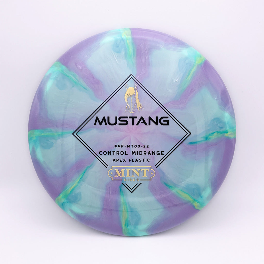 Mint Discs Swirly Apex Mustang
