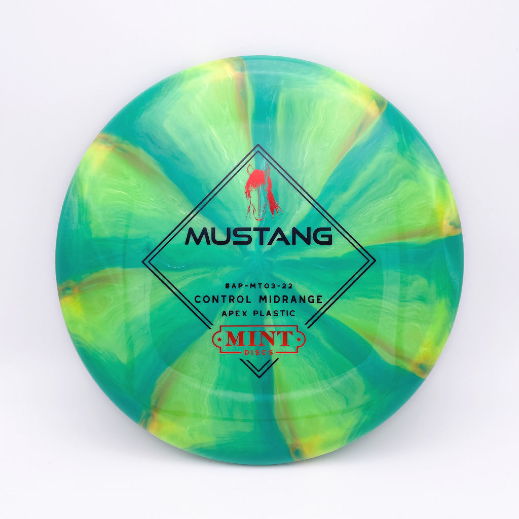 Mint Discs Swirly Apex Mustang
