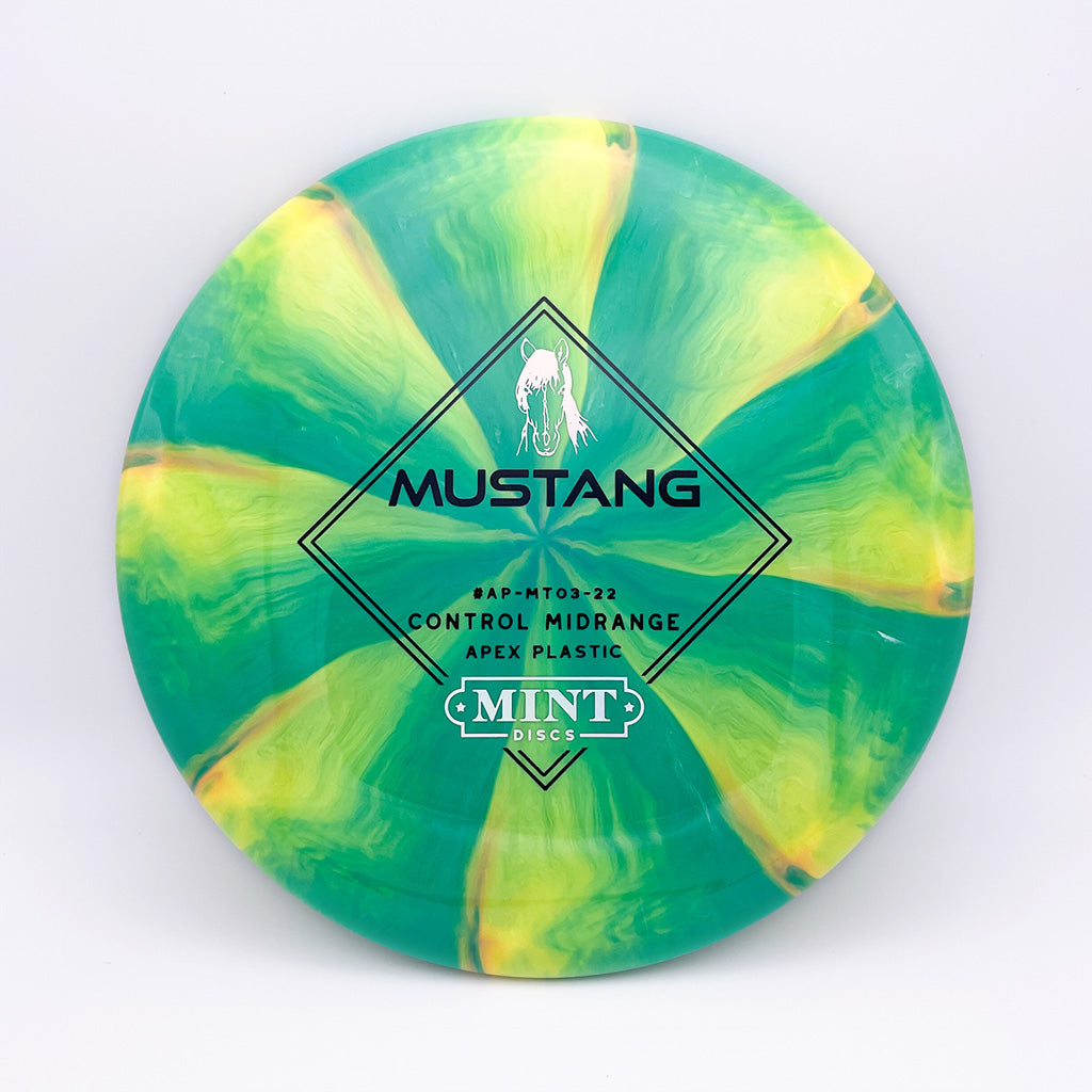 Mint Discs Swirly Apex Mustang