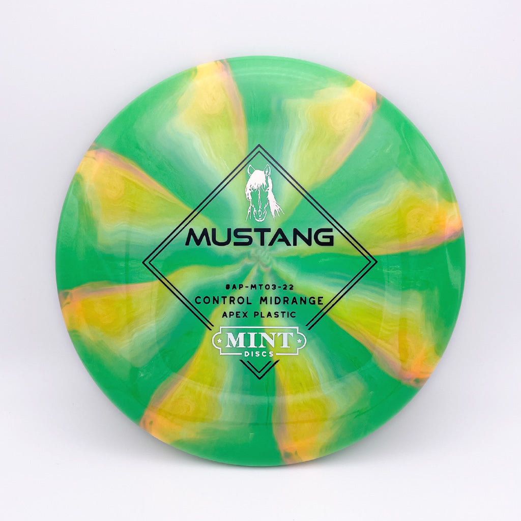 Mint Discs Swirly Apex Mustang