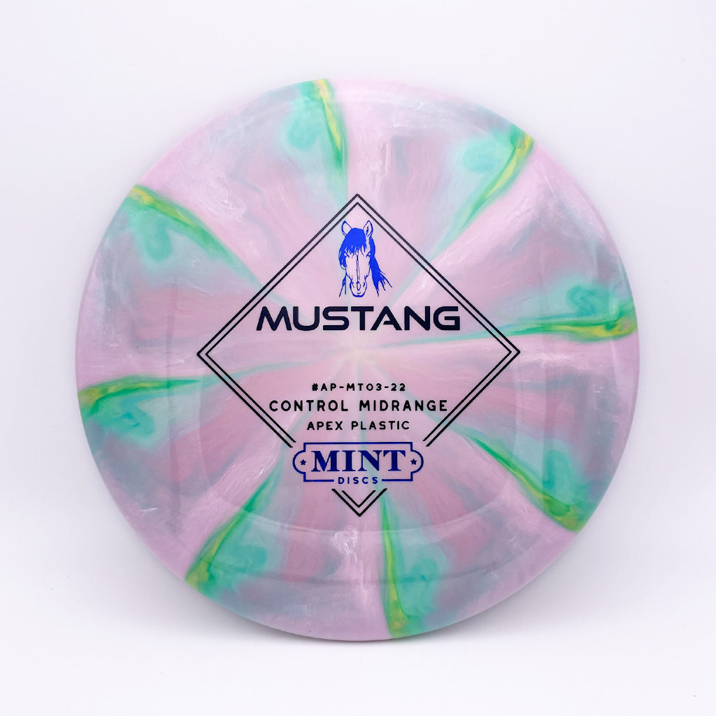 Mint Discs Swirly Apex Mustang