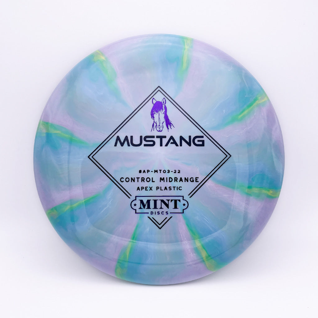 Mint Discs Swirly Apex Mustang
