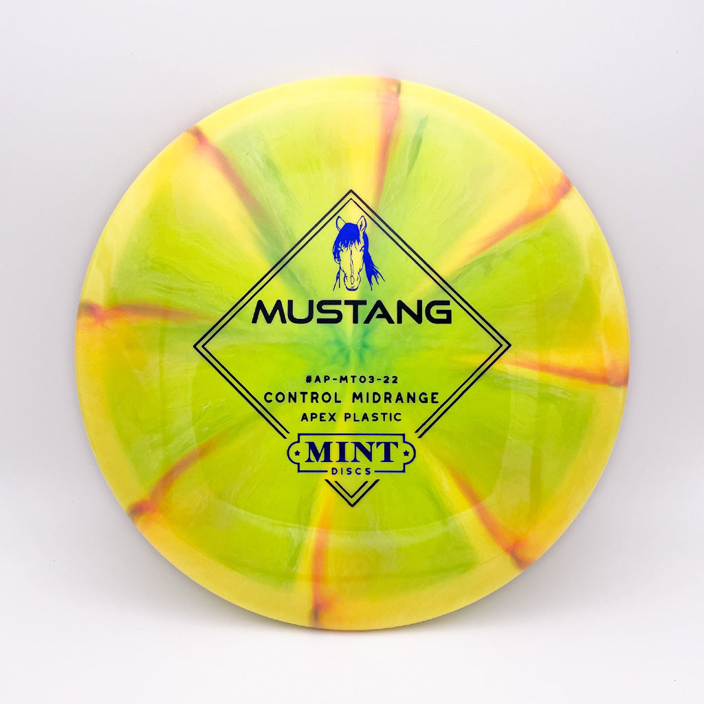 Mint Discs Swirly Apex Mustang