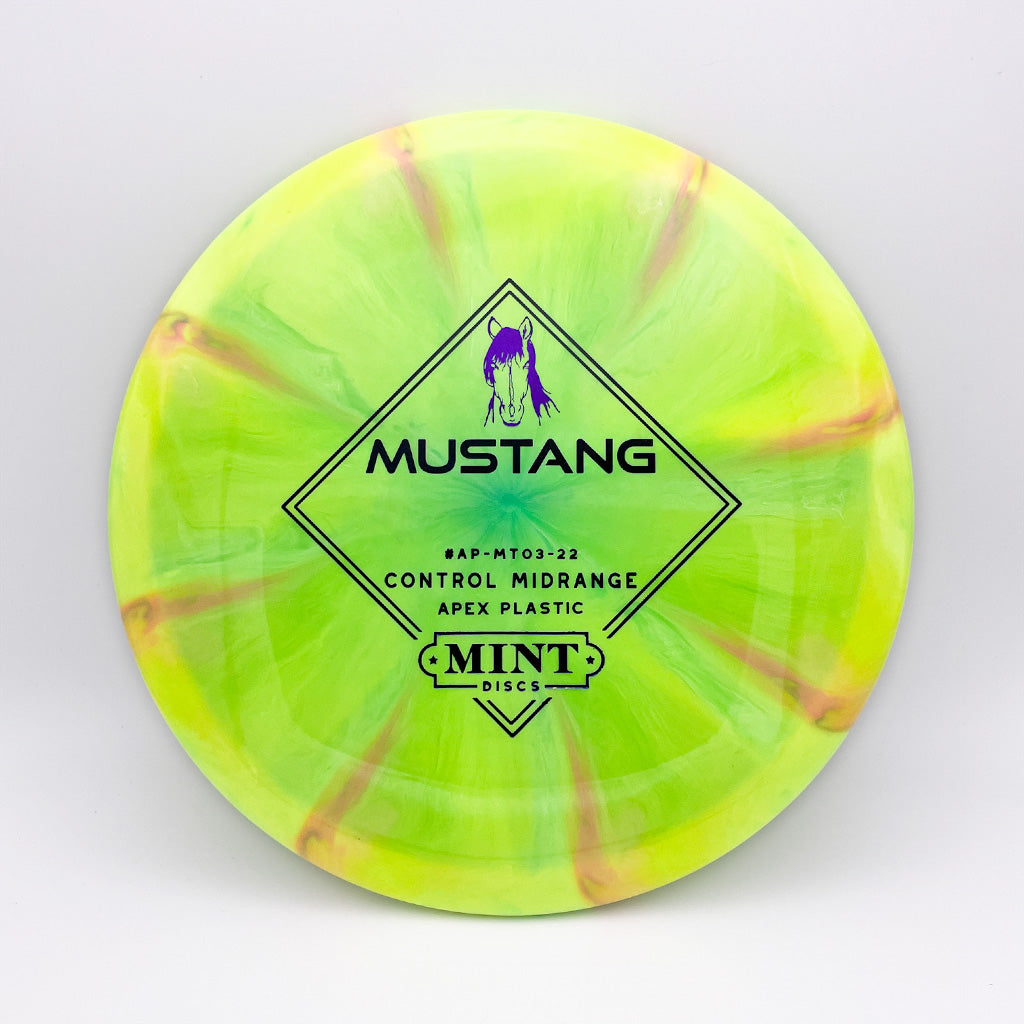 Mint Discs Swirly Apex Mustang