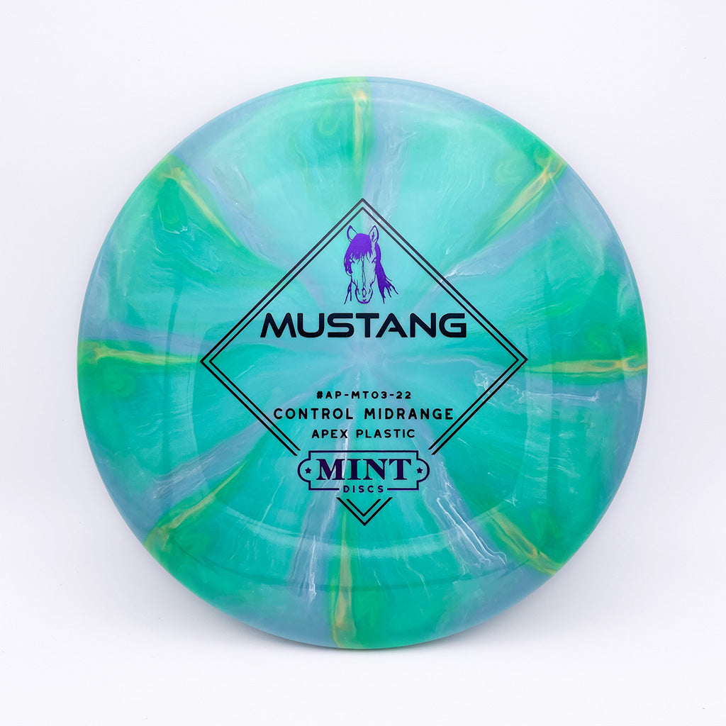 Mint Discs Swirly Apex Mustang