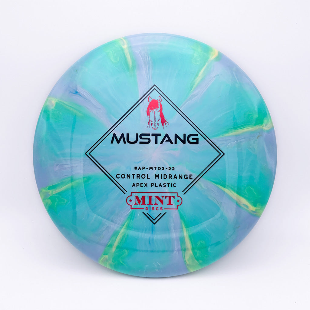 Mint Discs Swirly Apex Mustang
