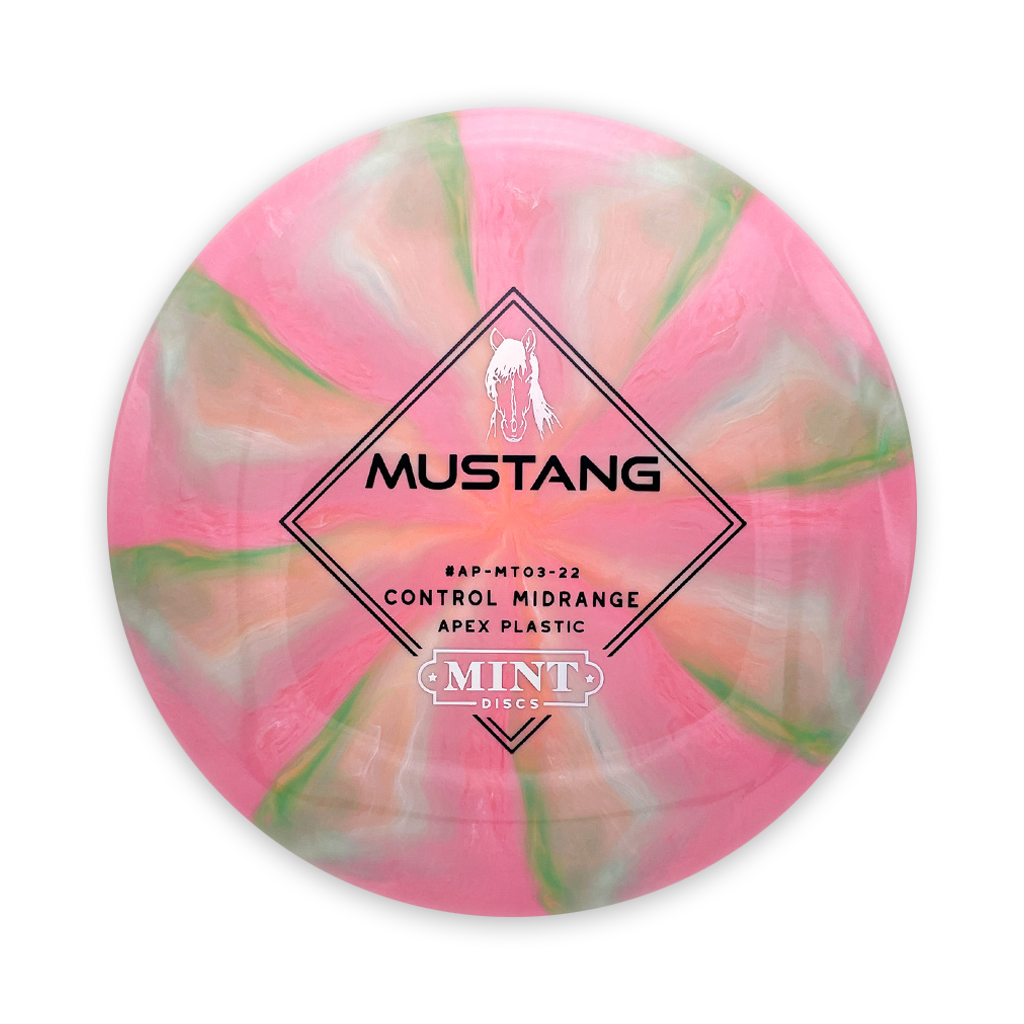 Mint Discs Swirly Apex Mustang