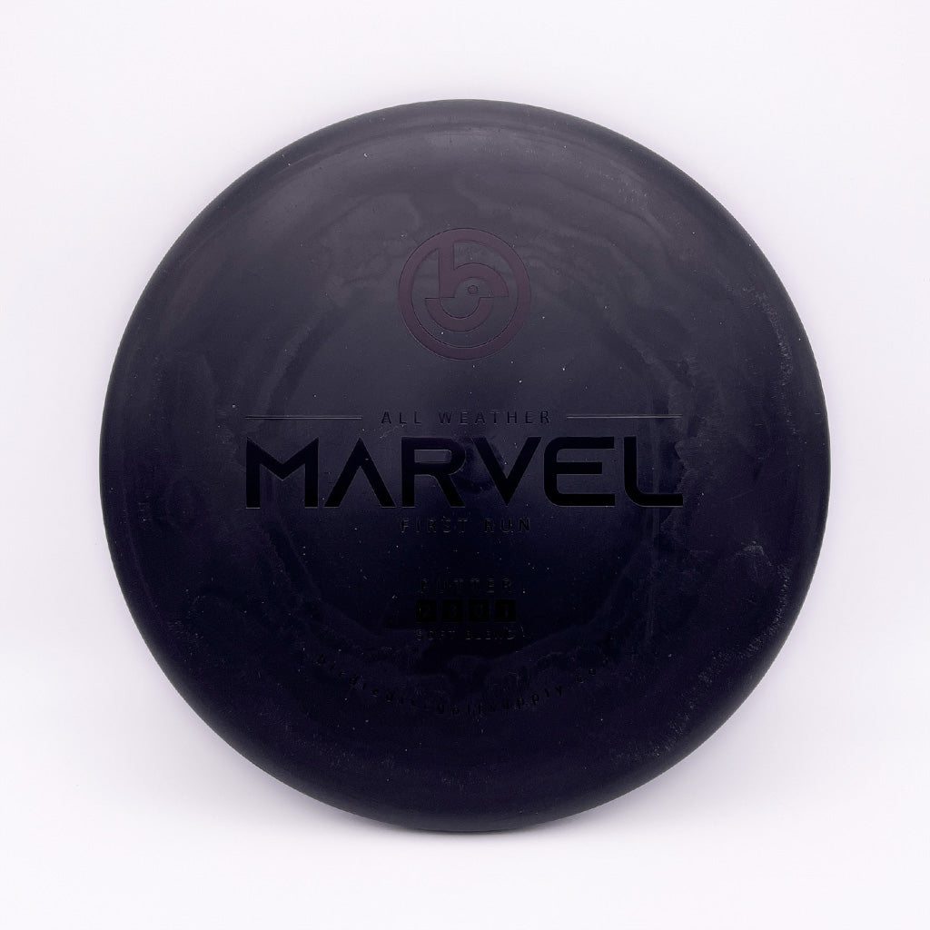 Birdie Disc Golf Supply Soft Blend Marvel - First Run Blackout