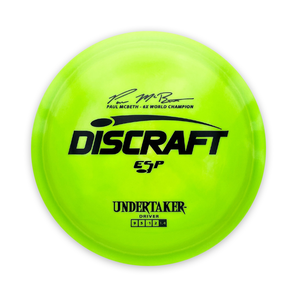 Discraft Paul McBeth 6X Signature ESP Undertaker