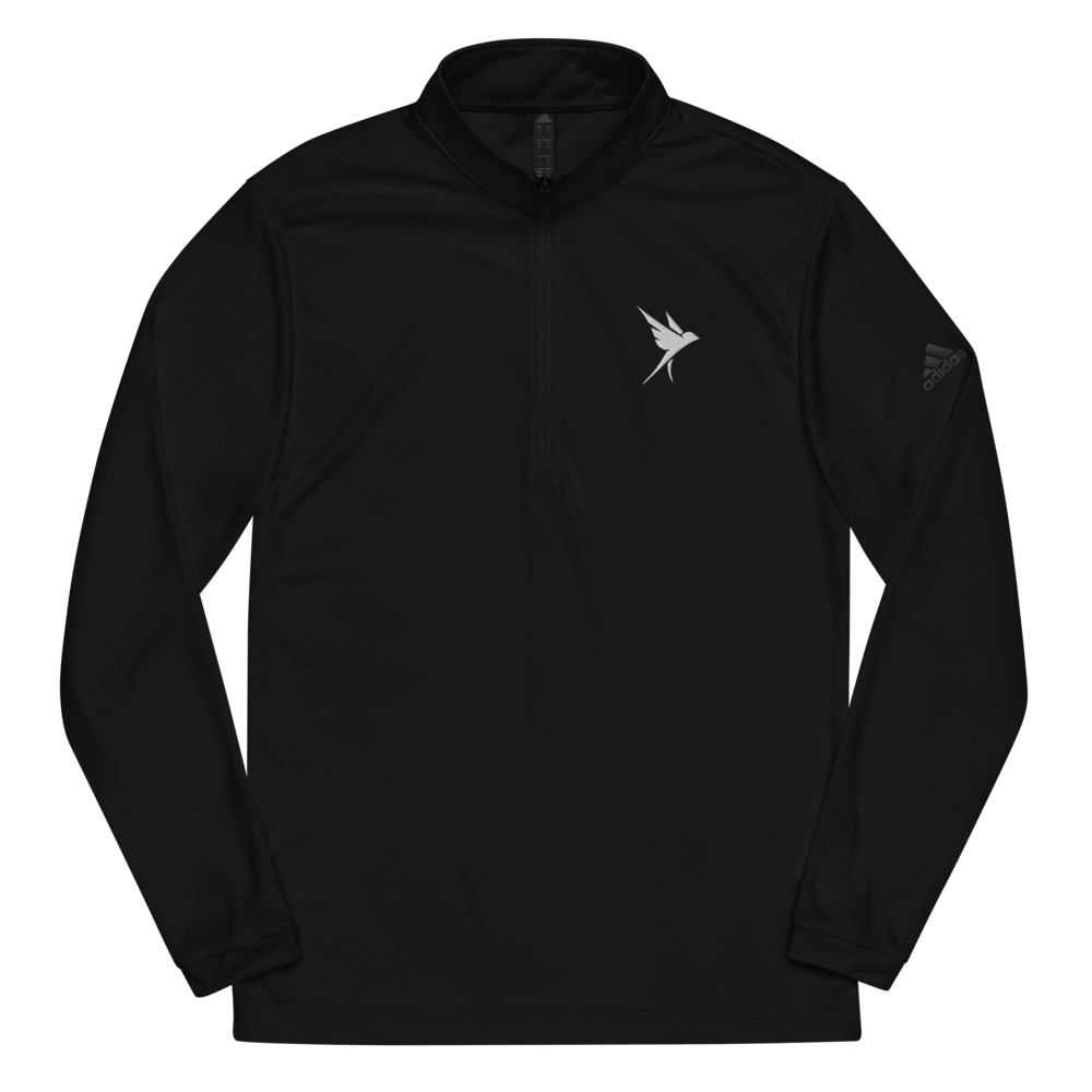Scissortail Disc Golf Quarter Zip Black Pullover