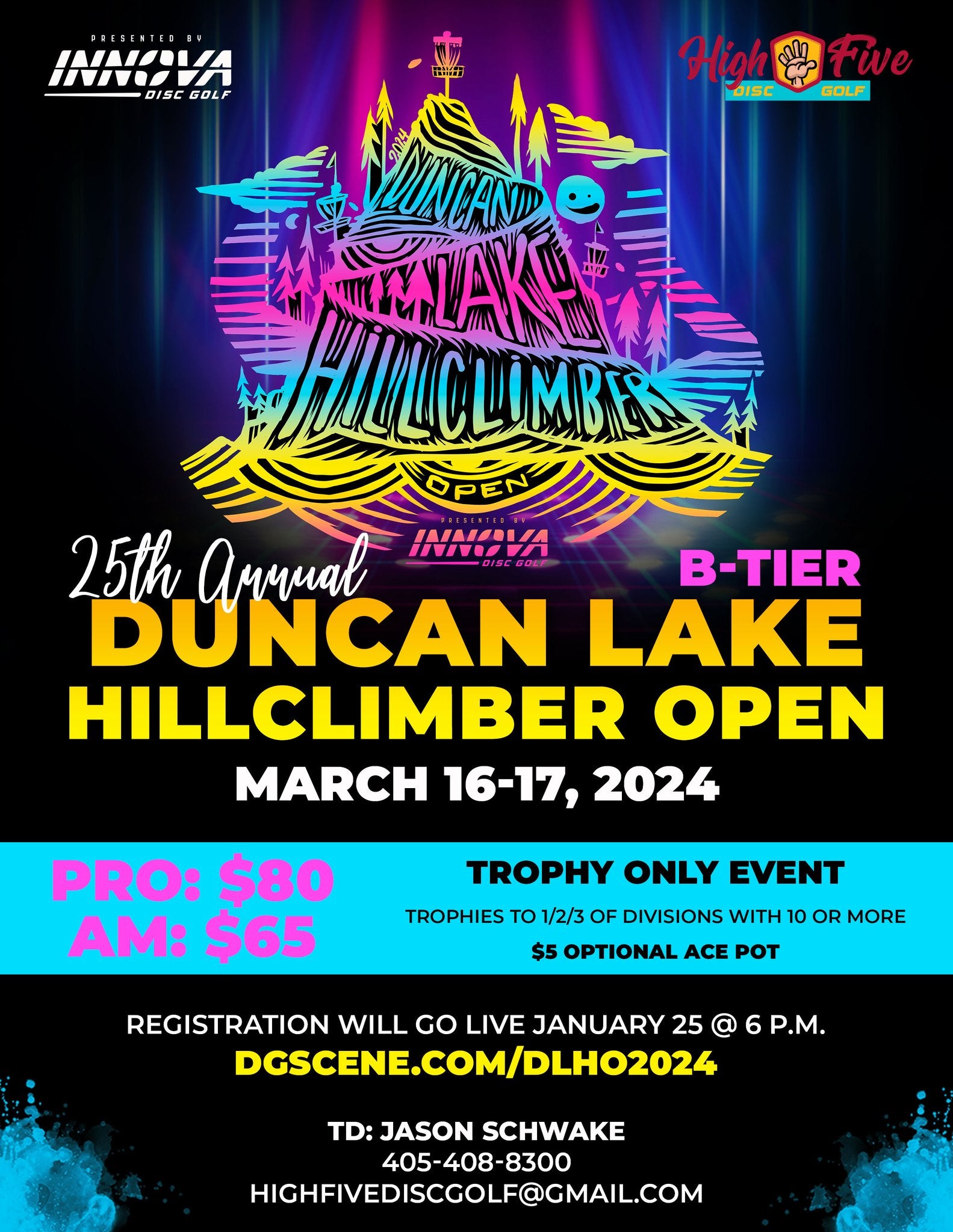 25th Annual Duncan Lake Hillclimber Open Disc Golf Tournament