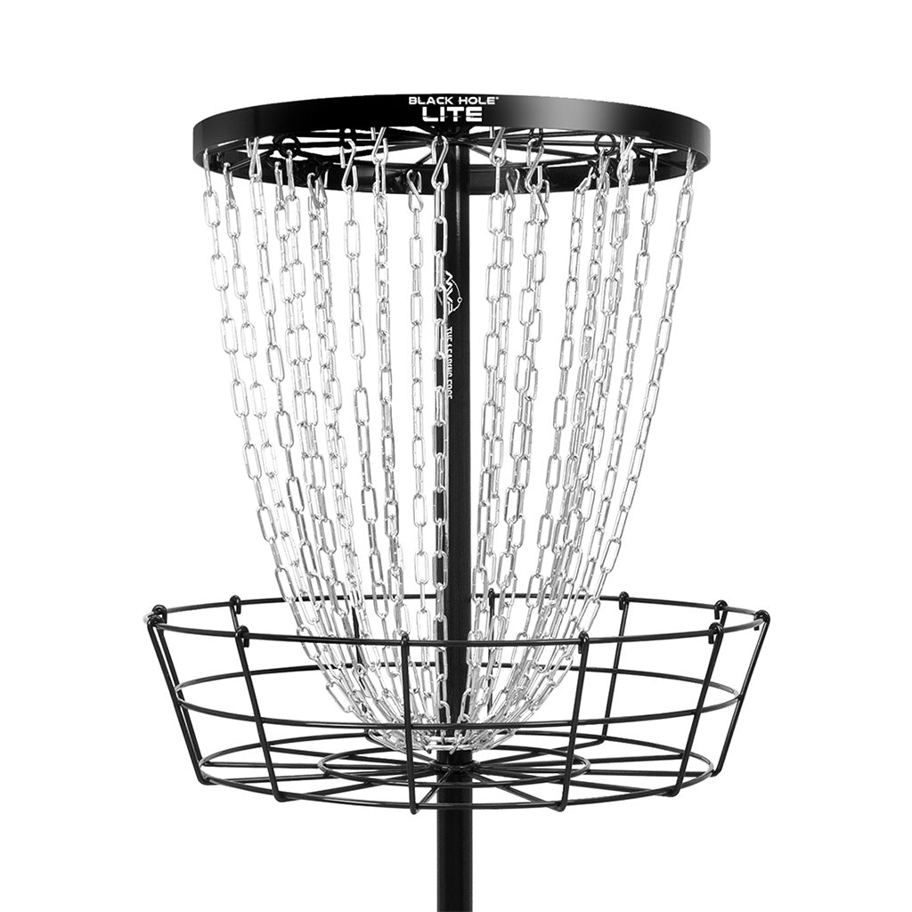 MVP Black Hole Lite Disc Golf Basket