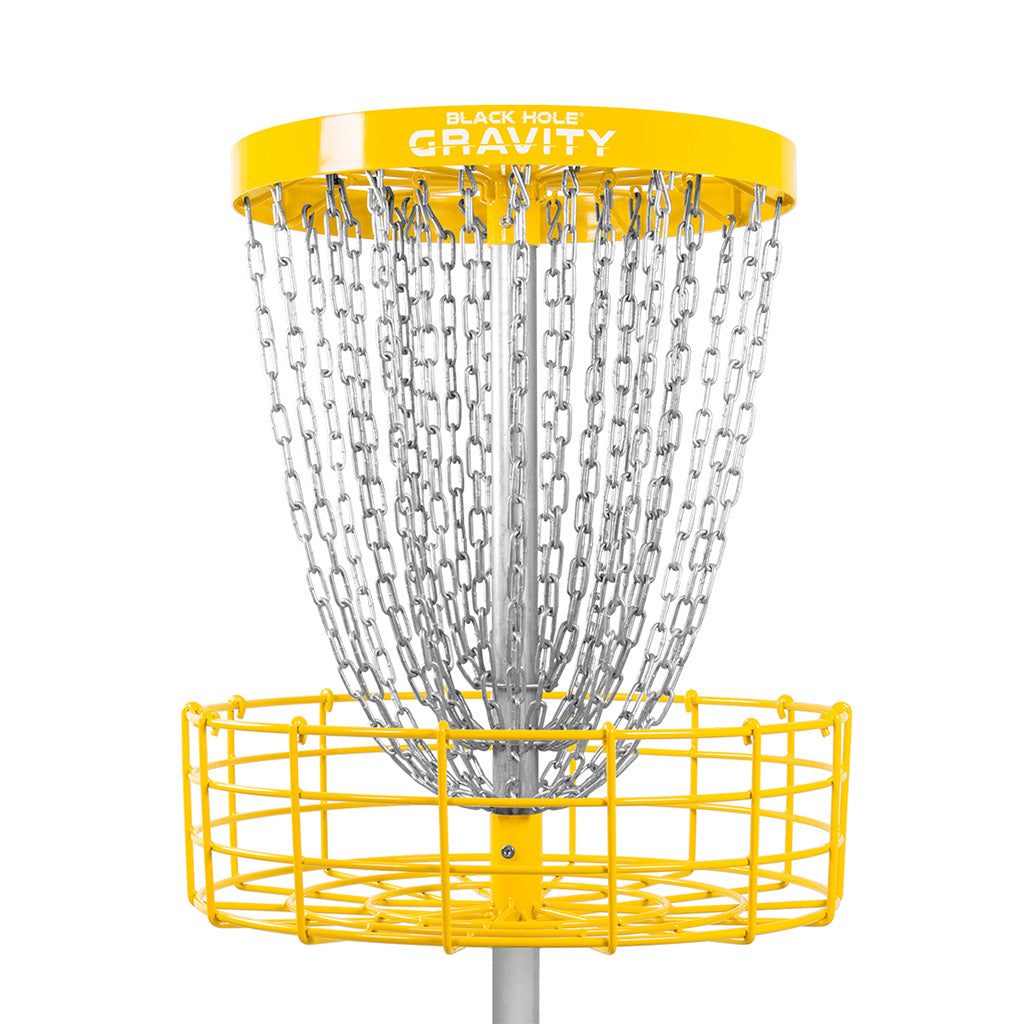 MVP Black Hole Gravity Disc Golf Basket