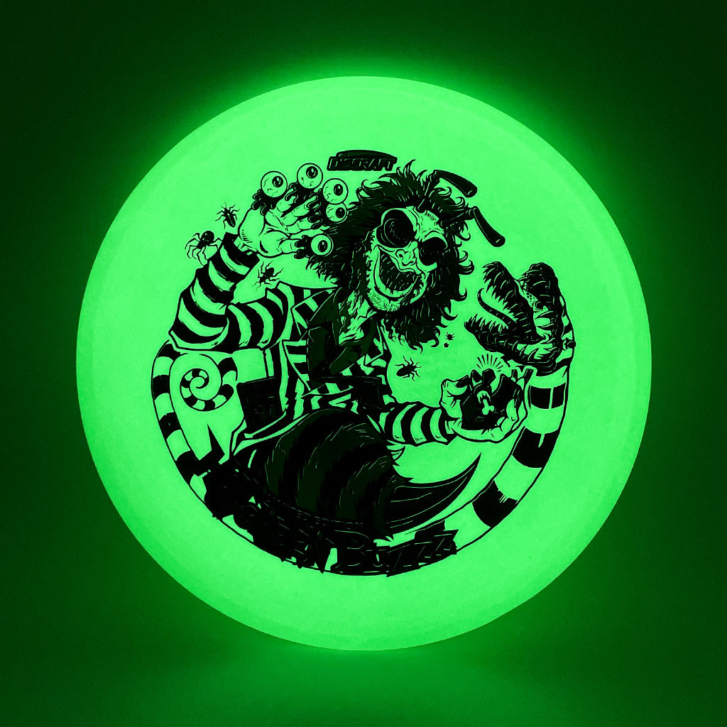 Discraft 2024 Triple Foil Glow Buzzzjuice Halloween Buzzz