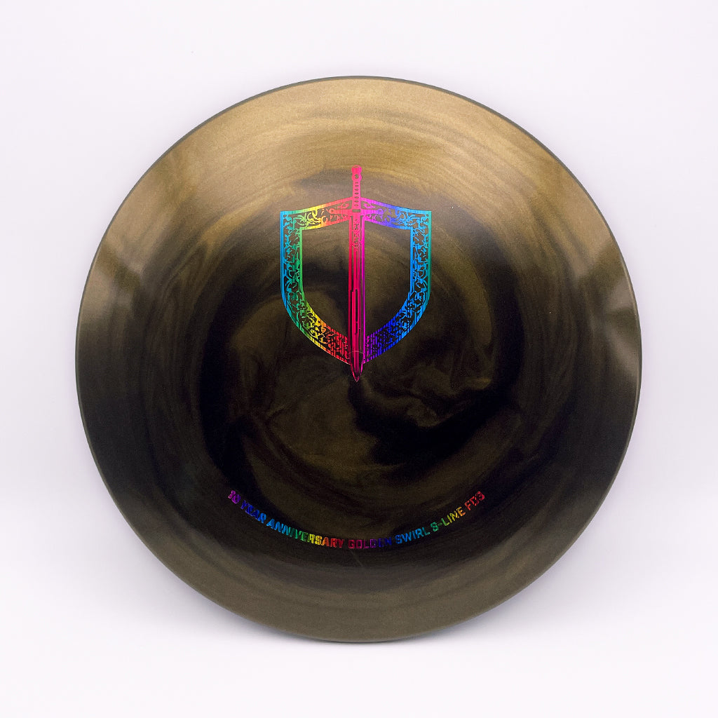 Discmania 10 Year Anniversary Golden Swirl FD3