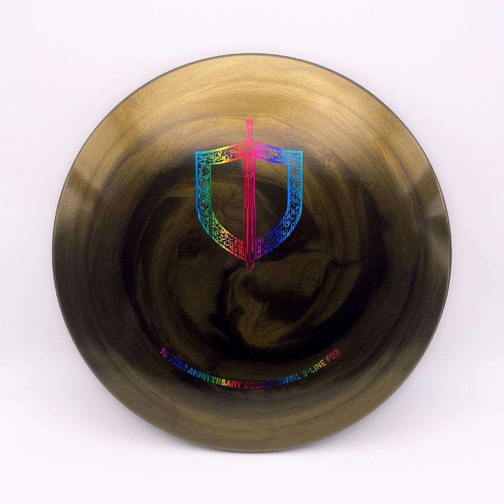 Discmania 10 Year Anniversary Golden Swirl FD3