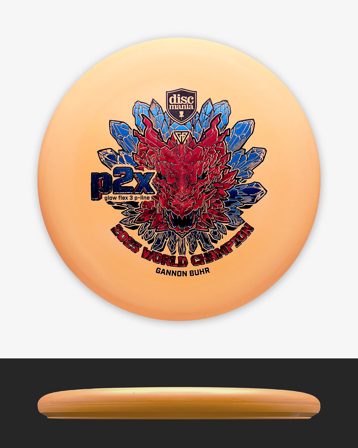 Discmania P-Line Glow P2X - Gannon Buhr 2025 World Champion Edition