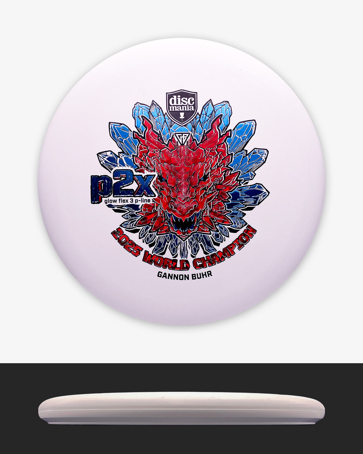 Discmania P-Line Glow P2X - Gannon Buhr 2025 World Champion Edition