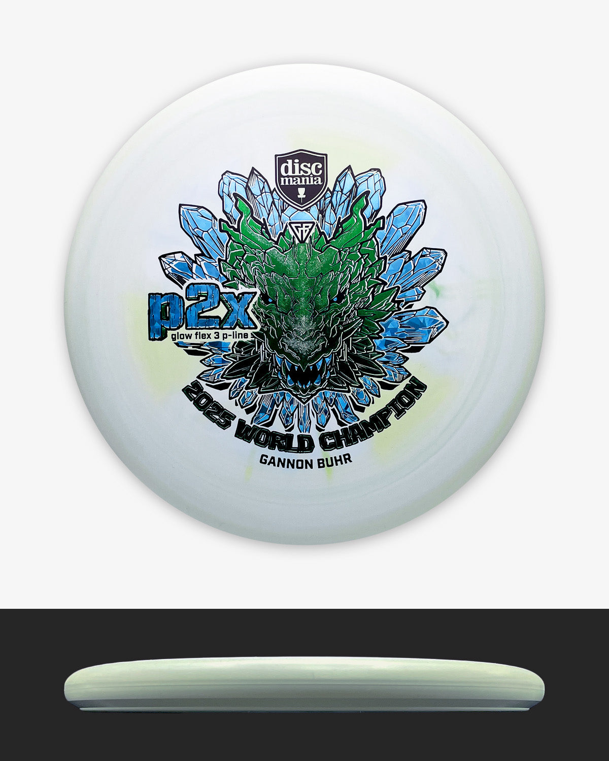 Discmania P-Line Glow P2X - Gannon Buhr 2025 World Champion Edition