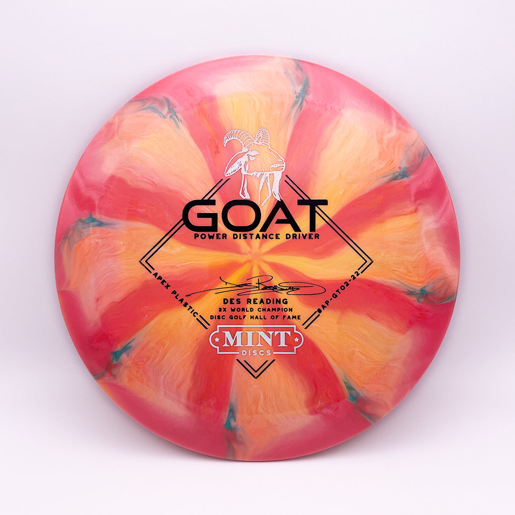 Mint Discs Swirly Apex Goat - Des Reading 3X Signature Series